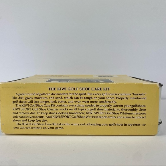 Vintage Kiwi Golf Shoes Cleaner Kit - Picture 2 of 7